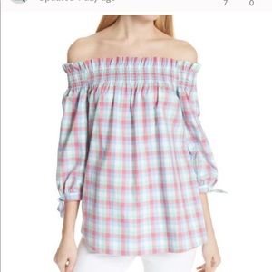 Kate spade off the shoulder blouse
